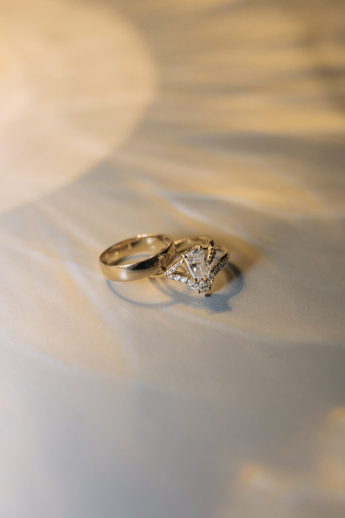 Winnipeg Manitoba Wedding Photograph of rings
